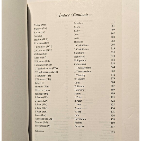 Spanish/English Parallel New Testament Psalms Proverbs – Zondervan – Faithcore - Picture 2 of 9